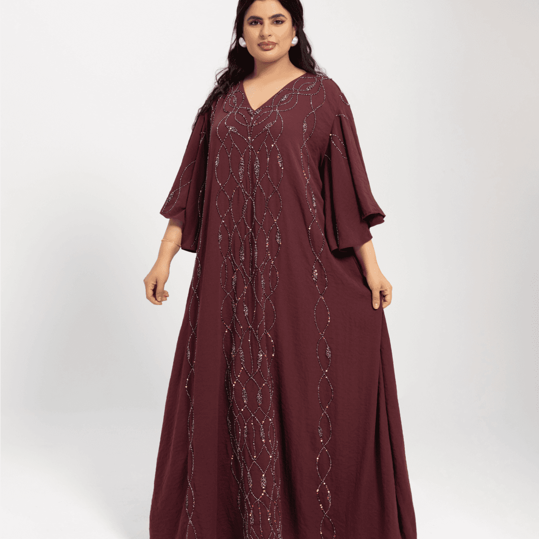 Maroon dress